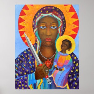 Poster Erzulie Dantor Voodoo Nouvelle-Orléans Haïti