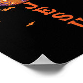 Poster Es-Tu Tombé Quand Jésus Halloween Chrétienne Pompe (Coin)