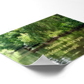 Poster Ésaïe 30:15 Le calme et la confiance seront (Coin)