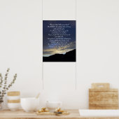 Poster Ésaïe 40 ; 28-31 | Inspirationnel (Cuisine)