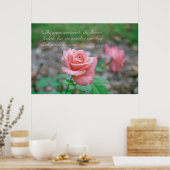 Poster Ésaïe 40:8 (Cuisine)