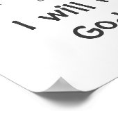 Poster Esaïe 41:10 Je ne crains pas garçon et fille (Coin)