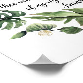 Poster Ésaïe 41:10 Ne craignez pas, Aquarelle Bible Verse (Coin)