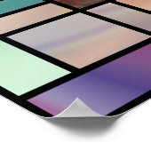 Poster Esaïe 41:10 Verset Bible Avec Verre Oiseau (Coin)