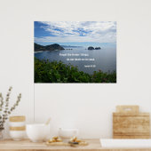 Poster Ésaïe 43:18 Oublie les choses précédentes; ne... (Cuisine)