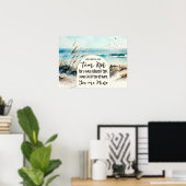 Poster Esaïe 43:1 Ne crains pas pour moi vous ai racheté  (Bureau à domicile)
