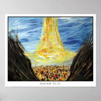 Poster Ésaïe 51:11