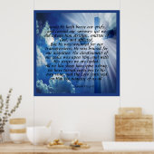 Poster Ésaïe 53:4-6 (Cuisine)