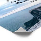 Poster Ésaïe 64:4 aucune oreille n'a entendu, Bible Verse (Coin)