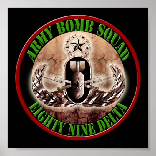 Poster Escadron de bombardement Maître EOD #001 (Devant)