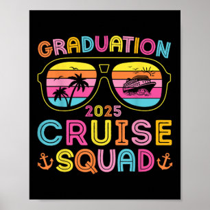 Poster Escadron de croisière 2025 pour aînés équipage de