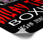 Poster Escadron de Lion de Muay Thai Boxe Militaire (Coin)