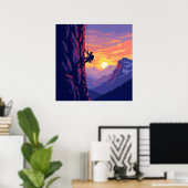 Poster Escalade (Bureau à domicile)
