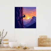 Poster Escalade (Cuisine)