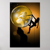 Poster Escalade dans le monde (Devant)