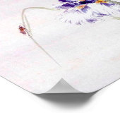 Poster Escalade de coléoptères sur Iris Leaf, Watanabe Se (Coin)