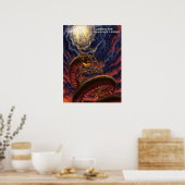 Poster Escalade de l'affiche de l'échelle du Dragon (Cuisine)