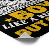 Poster Escalade de montagne Escalber garçon Escalade Boul (Coin)