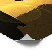 Poster Escalade de roche (Coin)