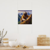 Poster Escalade de Sloth Mountain (Cuisine)