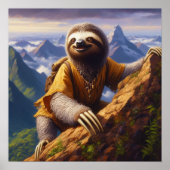 Poster Escalade de Sloth Mountain (Devant)