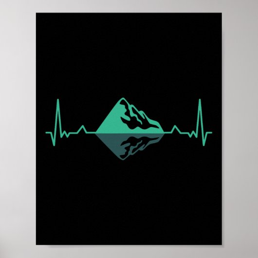 Poster Escalade Grimpeur Bloc Aventure Montagne (Devant)