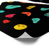 Poster Escalade murale Indoor Rock Climbers Action Sports (Coin)