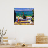 Poster escalade rochers Porthmeor beach St Ives 2013 (Cuisine)