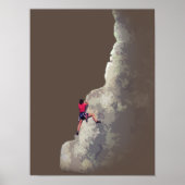 Poster Escalade rocheuse (Devant)