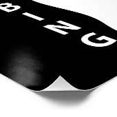 Poster Escalade rock (Coin)