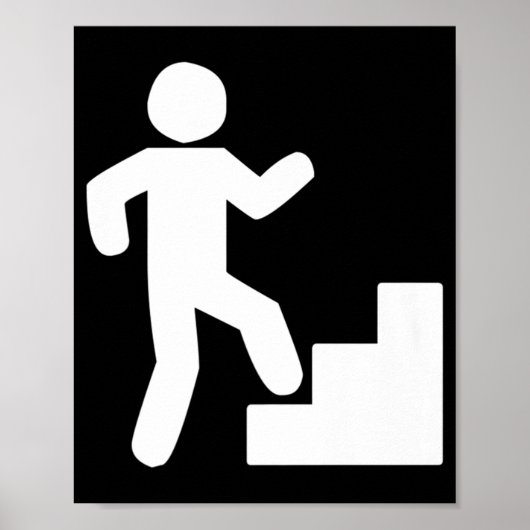 Poster Escalade Stairs Tribute Workout (Devant)