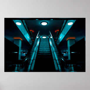 POSTER ESCALATEUR VIDE