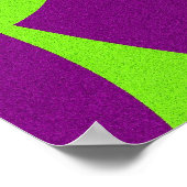 Poster Escales vertes et violettes (Coin)