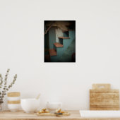 Poster Escalier (Cuisine)