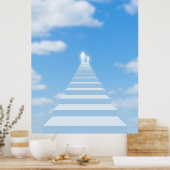 Poster Escalier (Cuisine)