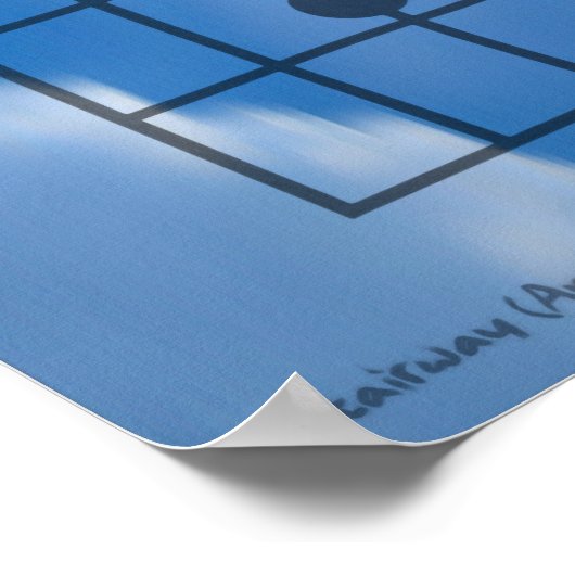 Poster Escalier (Am) (Coin)