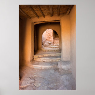 Poster Escalier brut