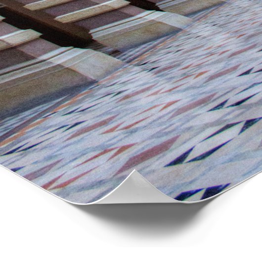 Poster Escalier Dans Justizpalast, Vienne Autriche (Coin)