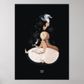 Poster ESCALIER DE PLUIE D'ARGENT par Alexandra Dikaia (Devant)