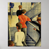 Poster Escalier Schlemmer - Bauhaus (Devant)