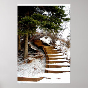 Poster Escalier serein
