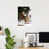 Poster Escalier Serene (Bureau à domicile)