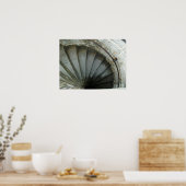 Poster Escalier Spiral (Cuisine)