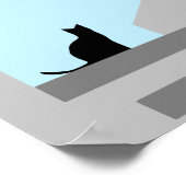 Poster Escalier vers le ciel | Chat Moderne Téléchargeabl (Coin)
