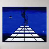 Poster Escalier vers l'endroit (Devant)