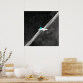 Poster Escalier Vers Les Étoiles (Cuisine)