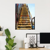 Poster Escaliers (Bureau à domicile)