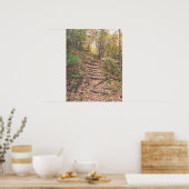 Poster Escaliers Dans La Forêt (Cuisine)