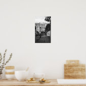 Poster Escaliers de Montmartre (Cuisine)