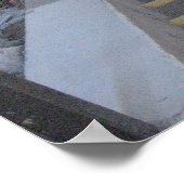 Poster escaliers pour la plage (Coin)